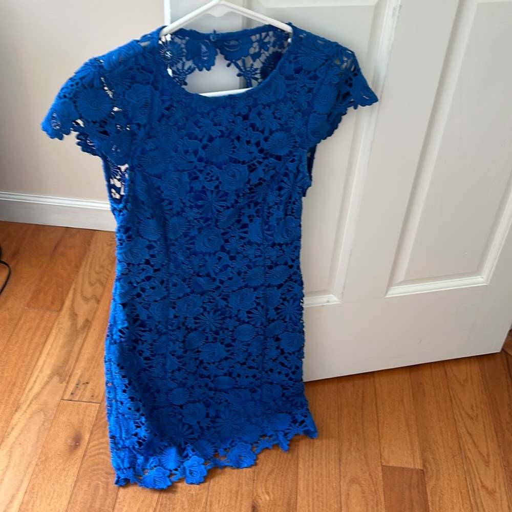 Lulus Size S Blue cocktail dress